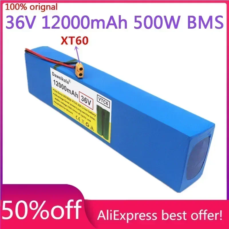 

2024 new 36V 18650 Battery pack Scooter Battery Pack for Xiaomi Mijia M365 36V 12000mAh pack Electric Scooter BMS Board