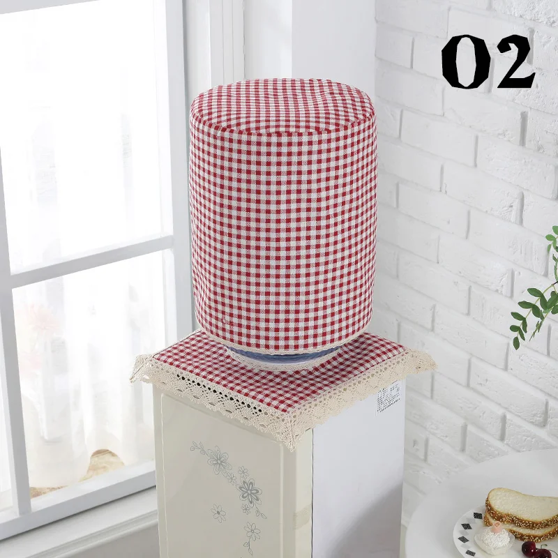 Pastoral Style Water Dispenser Cover Water Bucket Sleeve Furniture Protector Dust Cover Removable Reusable Bottle