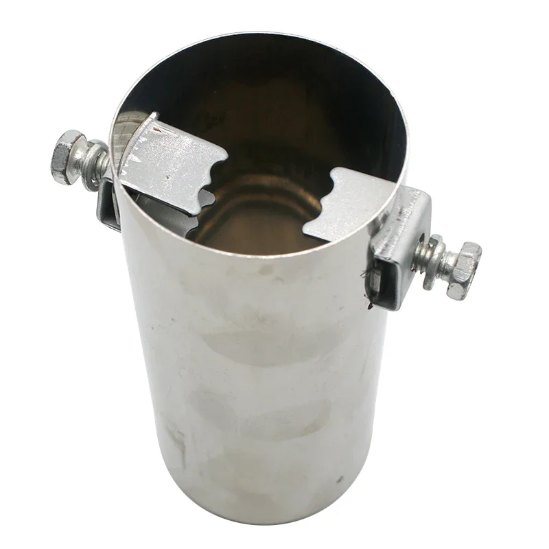 Exhaust Pipe Tip Exhaust Pipe Tip Car Auto Muffler Steel Stainless Trim Tail Tube Exhaust Systems Mufflers Motorcycle Accessorie