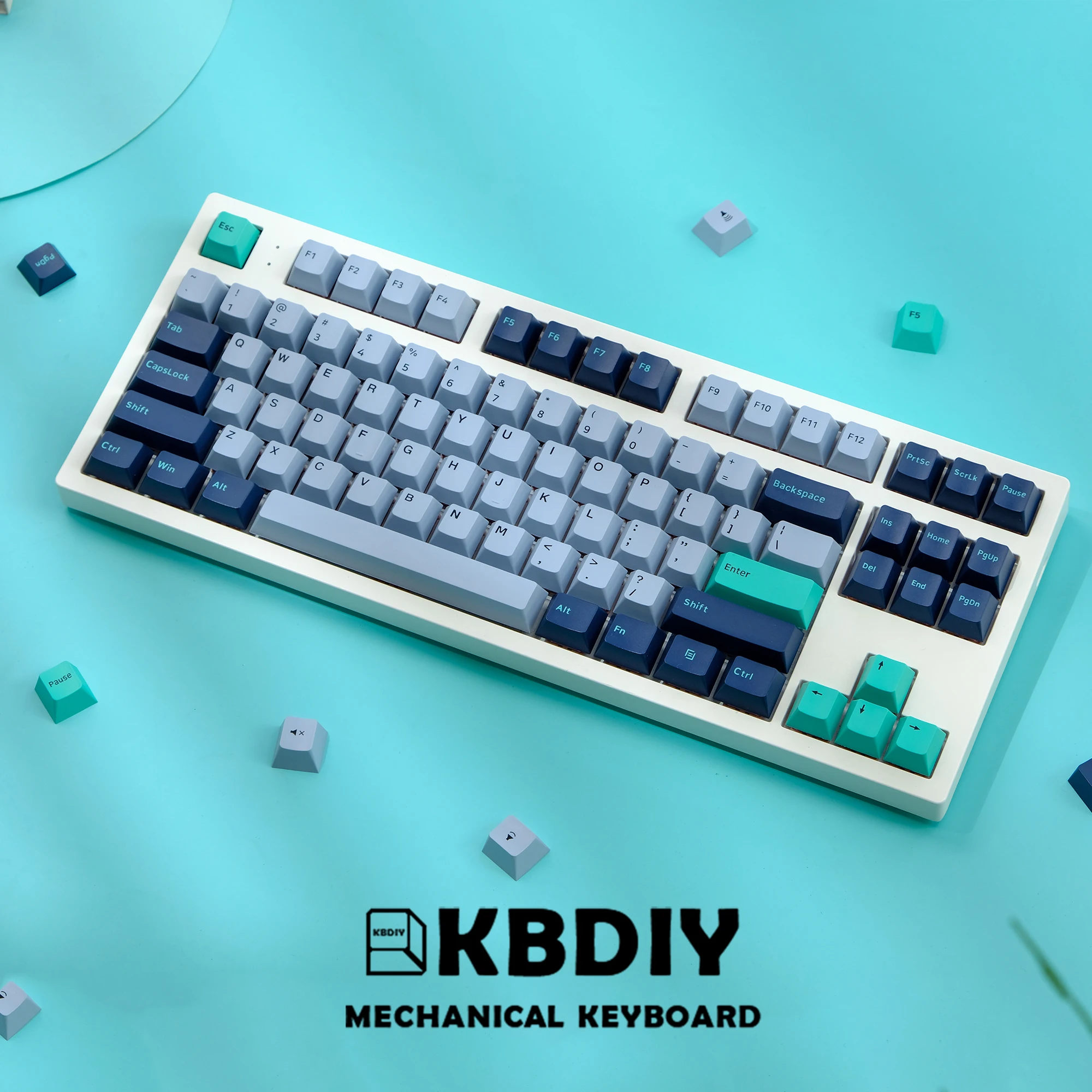 

KBDiy GMK Hammerhead Keycap Cherry Profile Double Shot PBT Keycaps 171 Keys/Set Custom for Mechanical Keyboard GMK67 K500 GK61