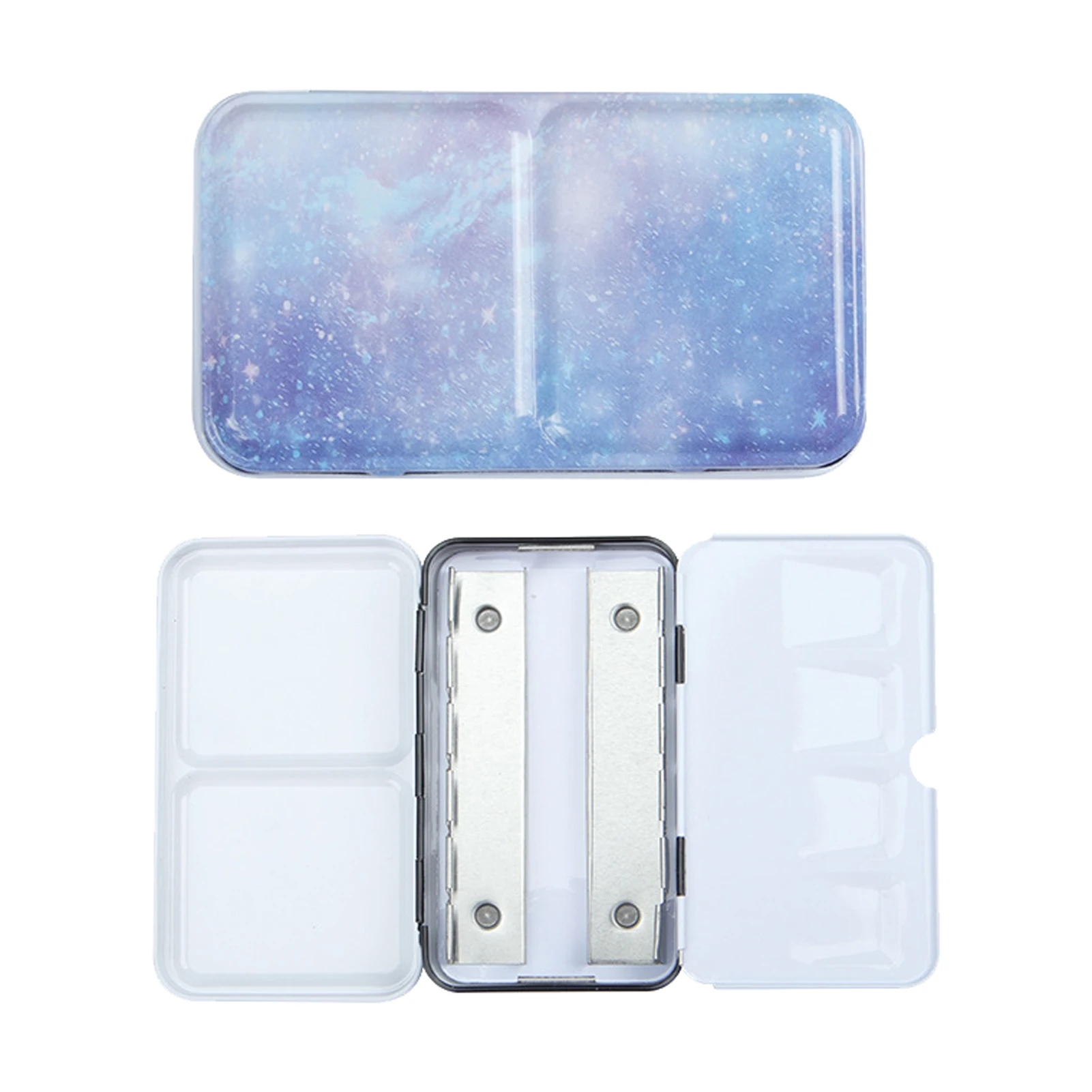 Painting Supplies Portable Empty School Durable Students Iron Drawing  Palette Solid Watercolor Paint Box Easy Clean Gift DIY - AliExpress