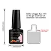 MEET ACROSS 6Pcs/Set 7.3ml Dark Purple Series Gel Nail Polish Autumn Semi Permanent Nail Art UV Gel Varnish Nail Supplies 6