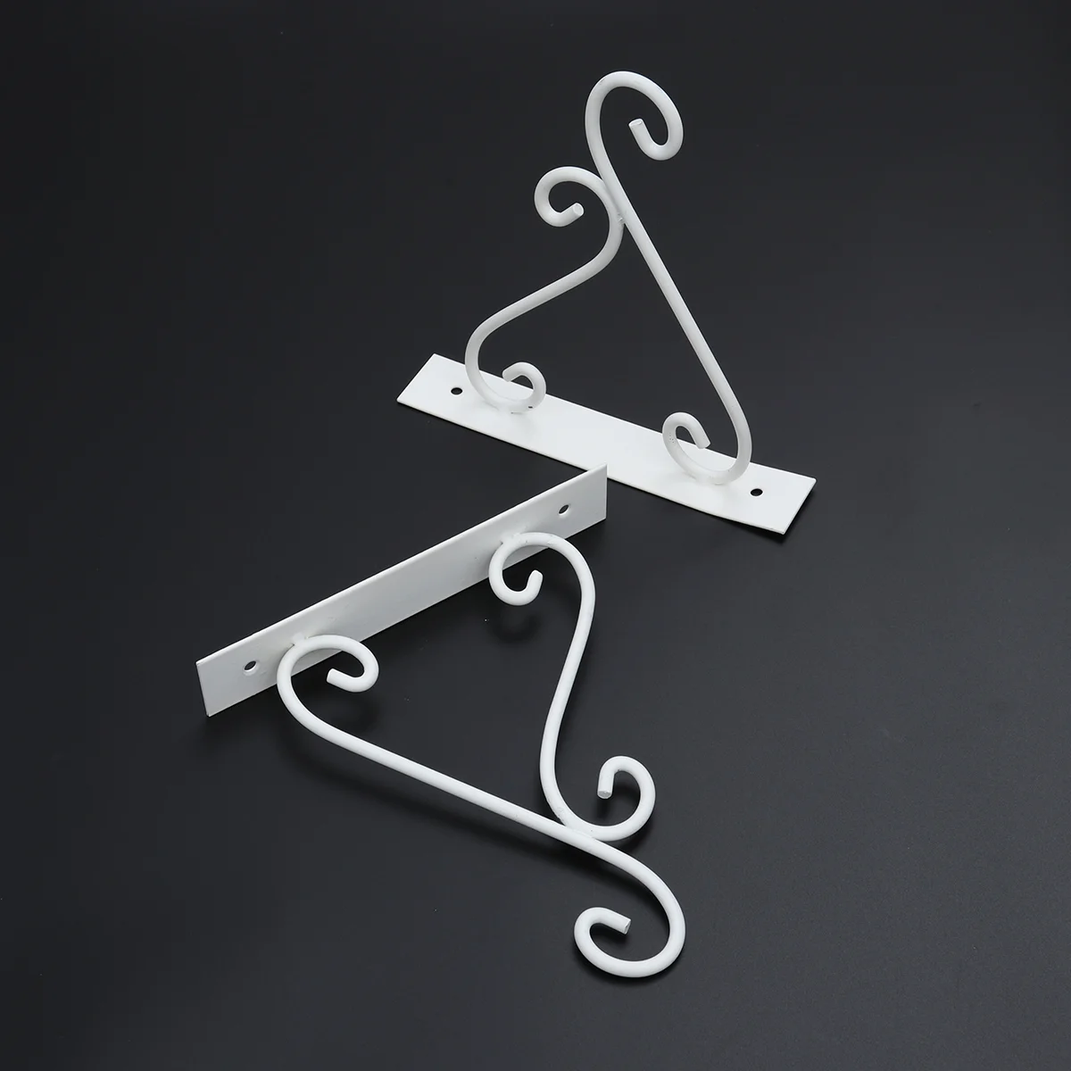 

Blush Decor Flower Bracket Hooks Bird Feeders Retro Wall Hanging Balcony Storage Hanger Plant