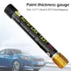 Car Paint Test Thickness Tester Meter Gauge Auto Paint Cars Paint Crash Check Test Paint Tester With Magnetic Tip Scale Gauge 2