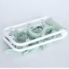 12 Clip Folding Drying Rack Underwear Socks Clip Multi-functional Clothes Rack Plastic Portable Cloth Drying Rack 3