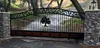 Factory Wholesale Latest Iron Gate Designs Iron Gate Lock Wrought Iron Gate 3