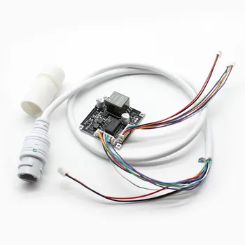 Modulo CCTV POE Scheda PCB Power Over Ethernet da 48V a 12V con uscita intelligente IEEE802.3af/at per telecamere IP con cavo resistente alle intemperie