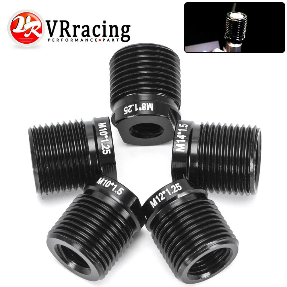 Aluminum Shift Knob Adapter M8x1.25/M10x1.25/M10x1.5/M12x1.25/M14x1.5