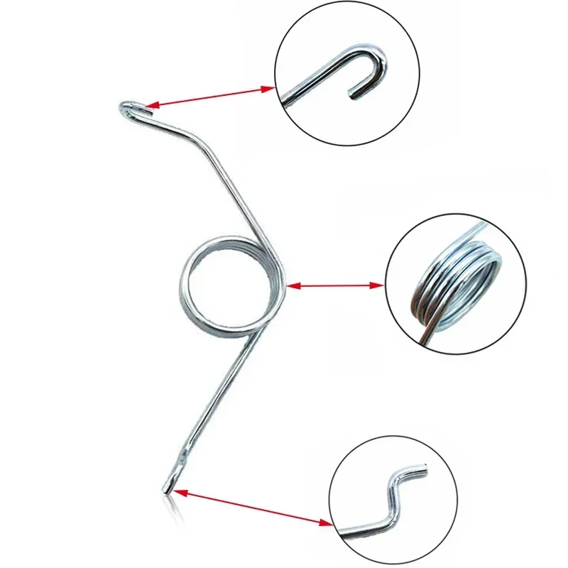 Handbrake Return Springs Rear Parking Brake Lever Caliper Stainless Steel For Audi VW Seat Skoda Citroen C4 Renault Peugeot 307