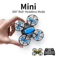 New Mini Rc Drone 4ch 6-Axis Headless Mode Helicopter 360° Flip Remote Control Quadcopter Toy Mini Drone For Children’s Gifts