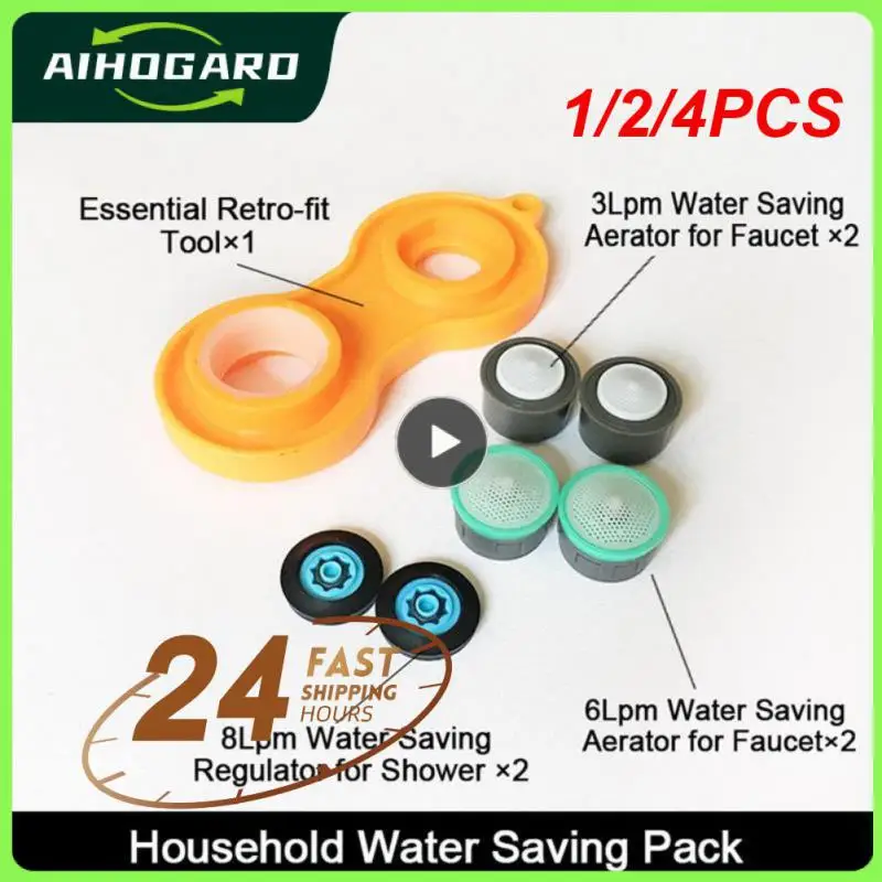 1/2/4 Pz Nave Universale Filtro Antispruzzo Rubinetto Extender 1080 Universale Lavabo Foamer Testa A Prova Di Schizzi