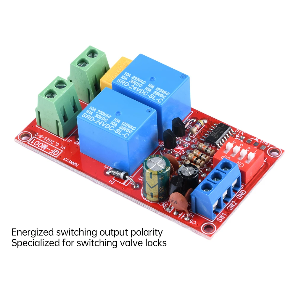 Description Picture 4 of item5/12/24V DC Motor Controller Relay Board Forward Reverse Control Limit Start Stop Switch Pusher Electric Curtain Automatic Door