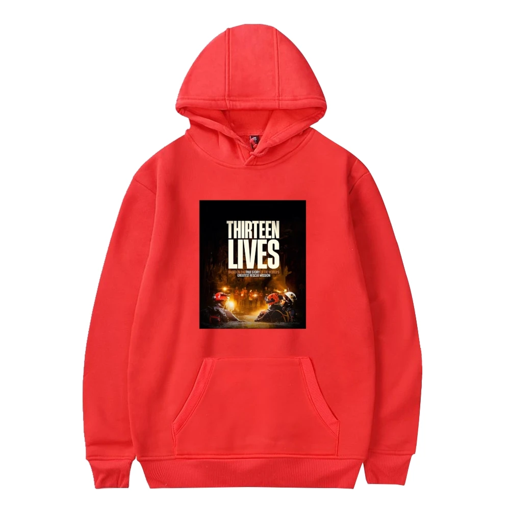 Thirteen Lives American Movie Hoodie Unisex Long Sleeve Women Men Hooded Sweatshirt Casual Style Fashion Clothes