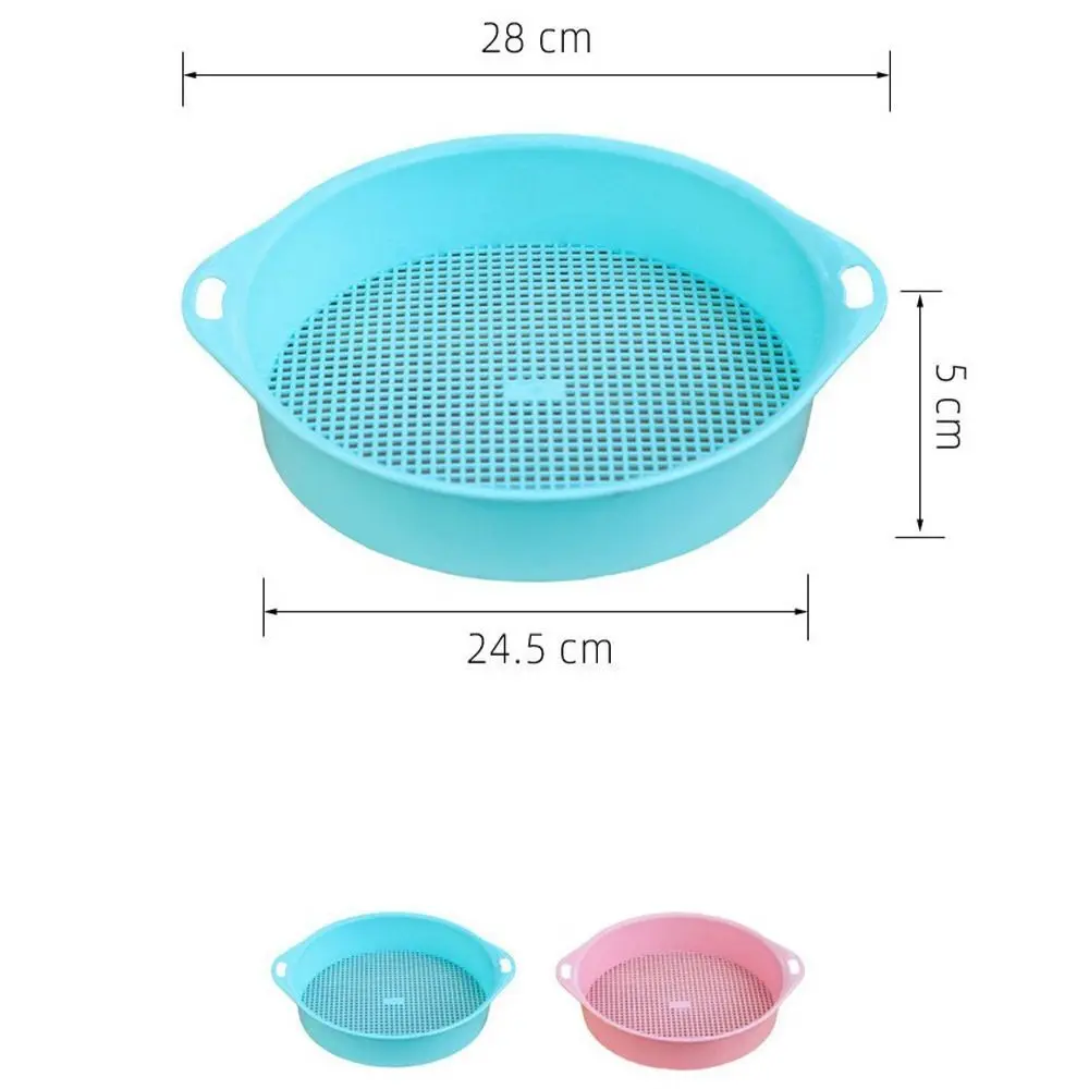 Multi-use Soil Sieve Sifter Round Sifting Strainer Sand Screen Filter Compost