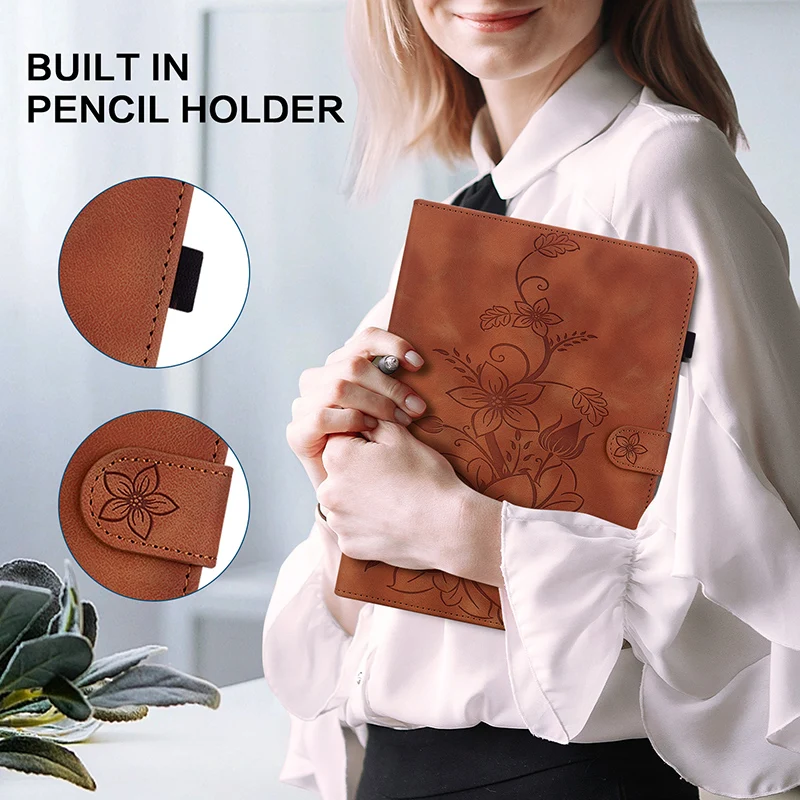 Premium Leather Tablet Cover - Sleek and Durable Protection