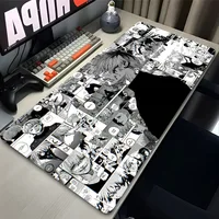 Japan Anime Tokyo Ghoul Mouse Pad Black and White Kaneki Ken Desk Mat Gaming Accessories Laptop Pads Gamer Extended Table Carpet 1