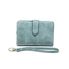 New Women Wallets Short Hasp Pu Leather Purses Multifunctional Large Capacity Money Bag Small Solid Coin Card Holders Carteras 6