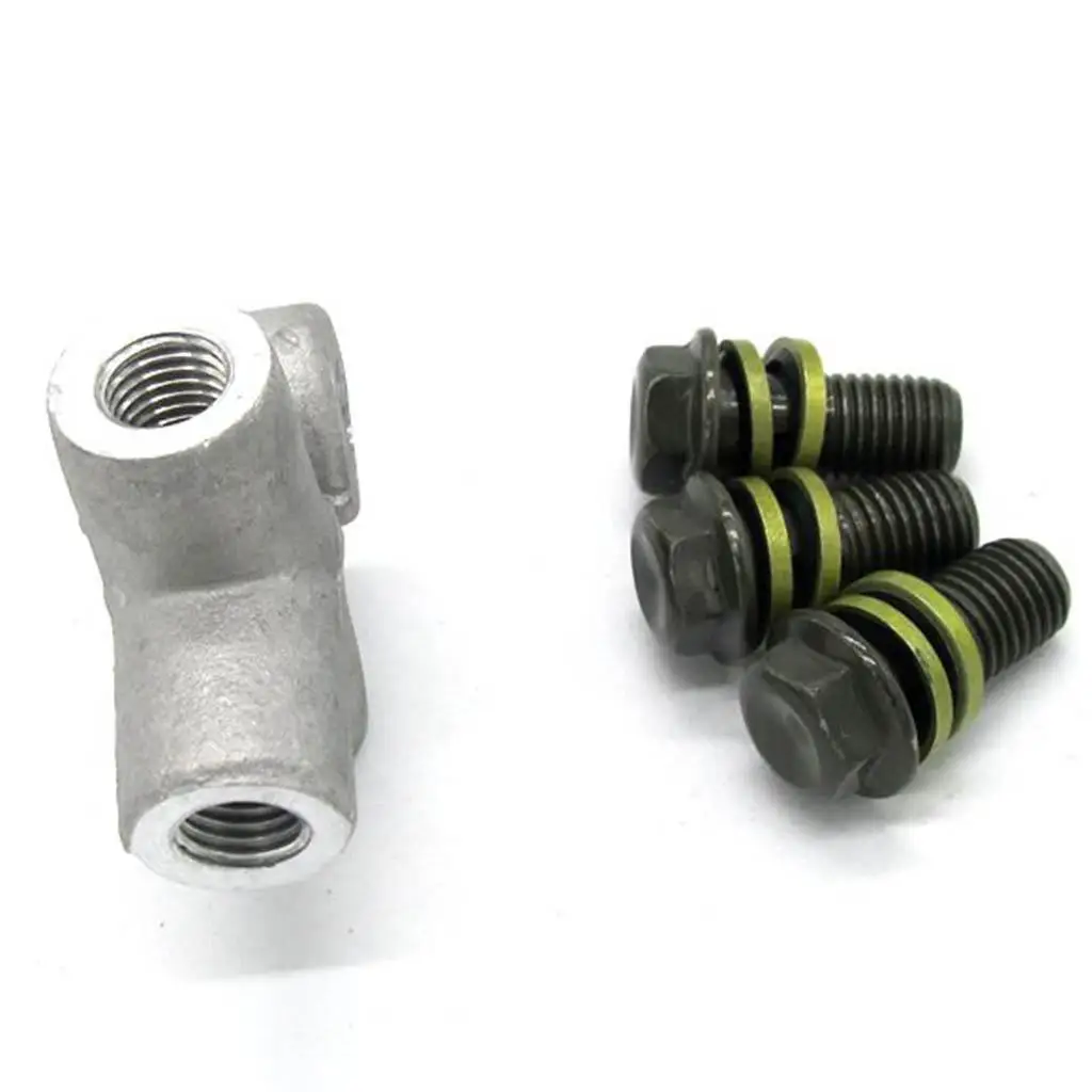 10mm Heavy Duty 3 Way Hydraulic Brake Hose Line Adaptor Spliter for TRAIL Dirt Bike ATV Assembly