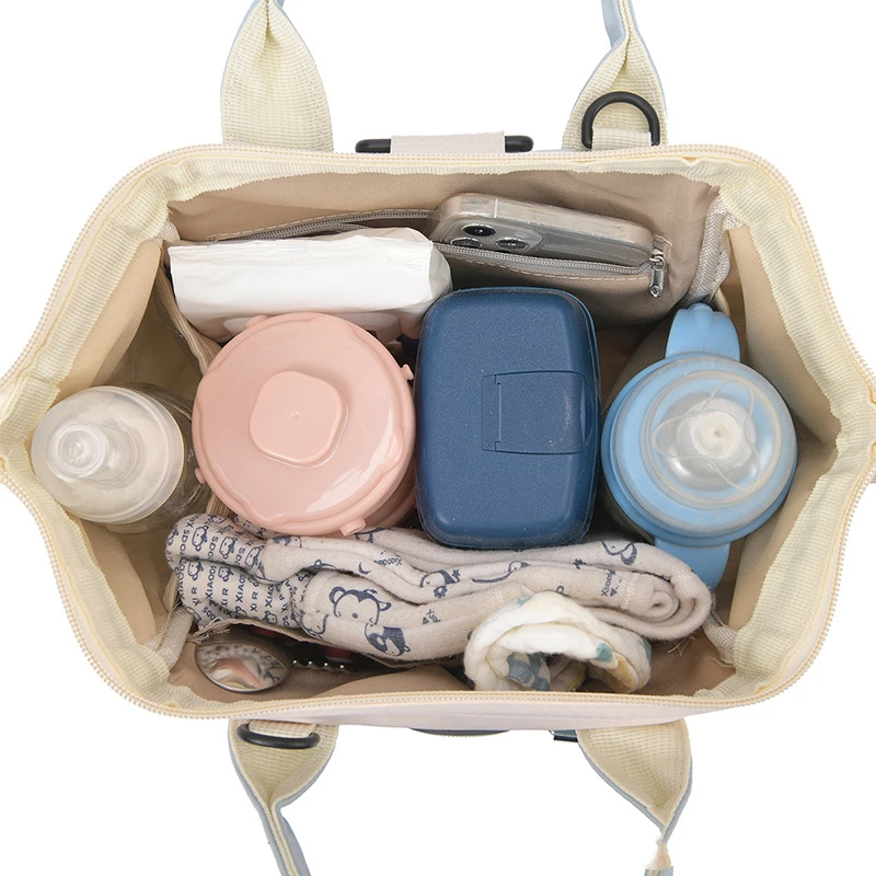Mommy Bag Diaper Bag Mummy Maternity Bags For Baby Stuff Small Baby Nappy Changing Backpack For Moms Baby Cart Storage Bag 2024