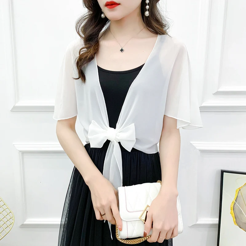 Ladies Soft Wedding Cape Wedding Jacket Wraps Chiffon Shrugs For Women Bridal Bolero Shawl and Wraps Evening Cover Up