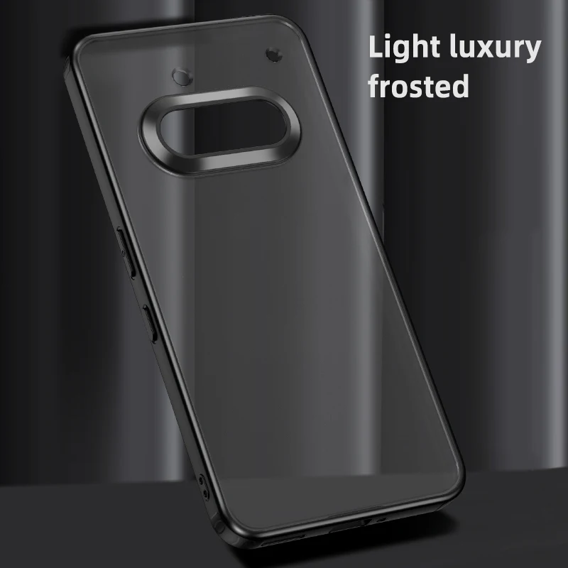 Crystal Clear Shockproof Hard PC Case with Camera Protection