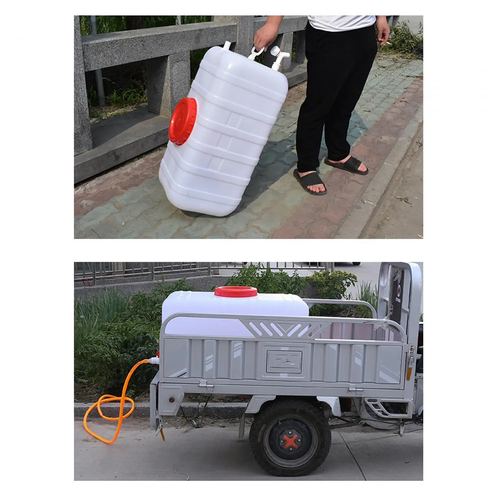 Drinking Water Container Camping Water Storage Carrier Jug for Outdoors Food Grade for Camping Household Yard Hiking Outdoor 6