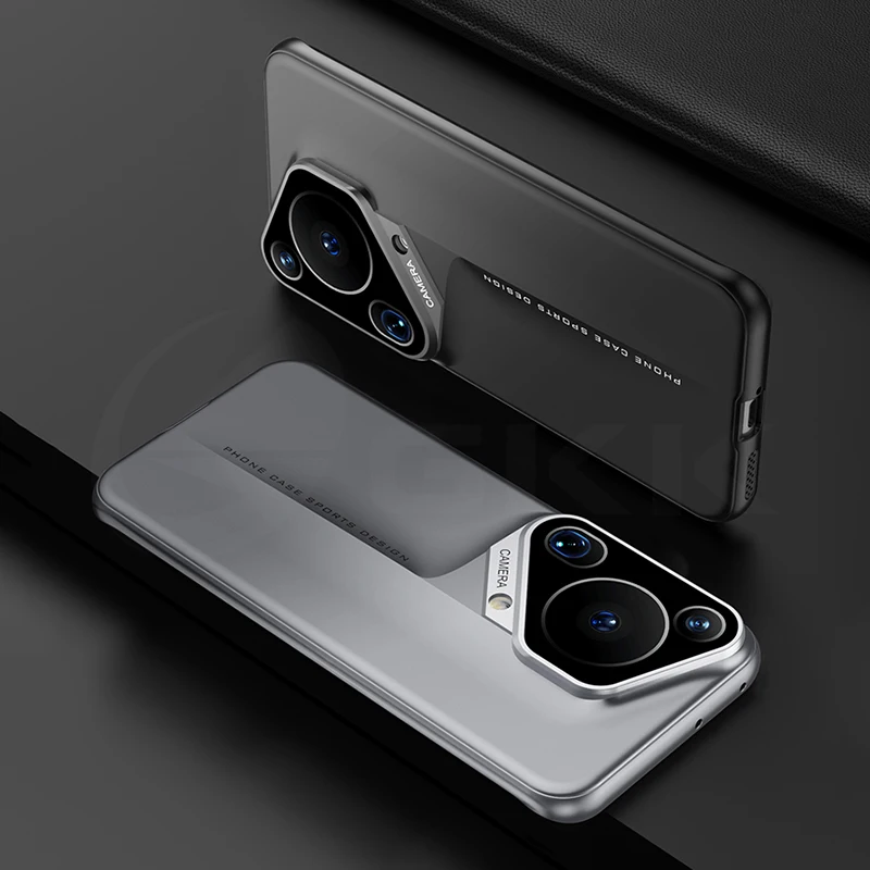 Luxury Blade Armor Plastic Case For Huawei Pura P70 Ultra Pro + Camera Protectiv