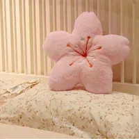 Cute and Comfy Pillow Pink Sakura Cushion – Perfect for Photo Prop or Window Decoration 1