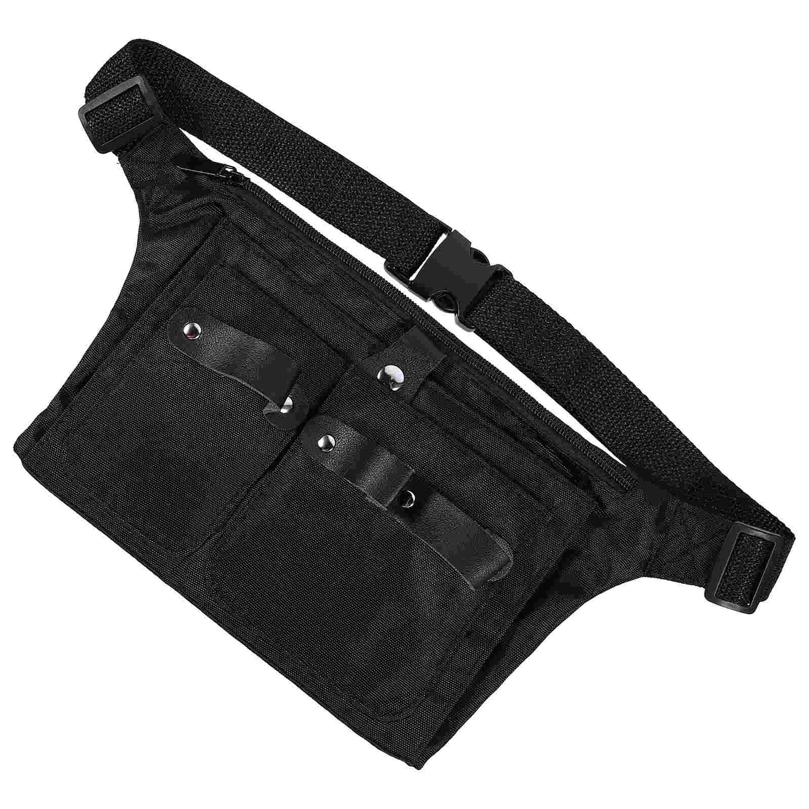 Fanny Pack Haircut Storage Tool Bag Tool Belt Nylon Cloth Hairdressing Bag