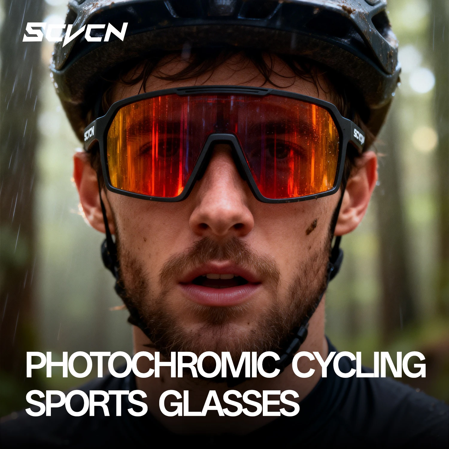 Photochromic UV400 Outdoor Sports Sunglasses