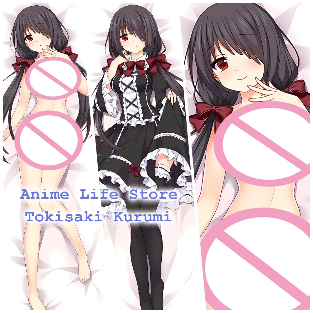 

Tokisaki Kurumi Dakimakura Anime Body Pillow Cover Date A Live 2 Sides Print Bedding Cushion Case Sexy Pillowcase Accessories