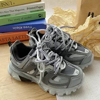 Baskets Design de marque pour hommes, nouvelles baskets épaisses pour hommes et femmes, chaussures de papa, tendance, pour filles et garçons, chaussures de sport décontractées 4