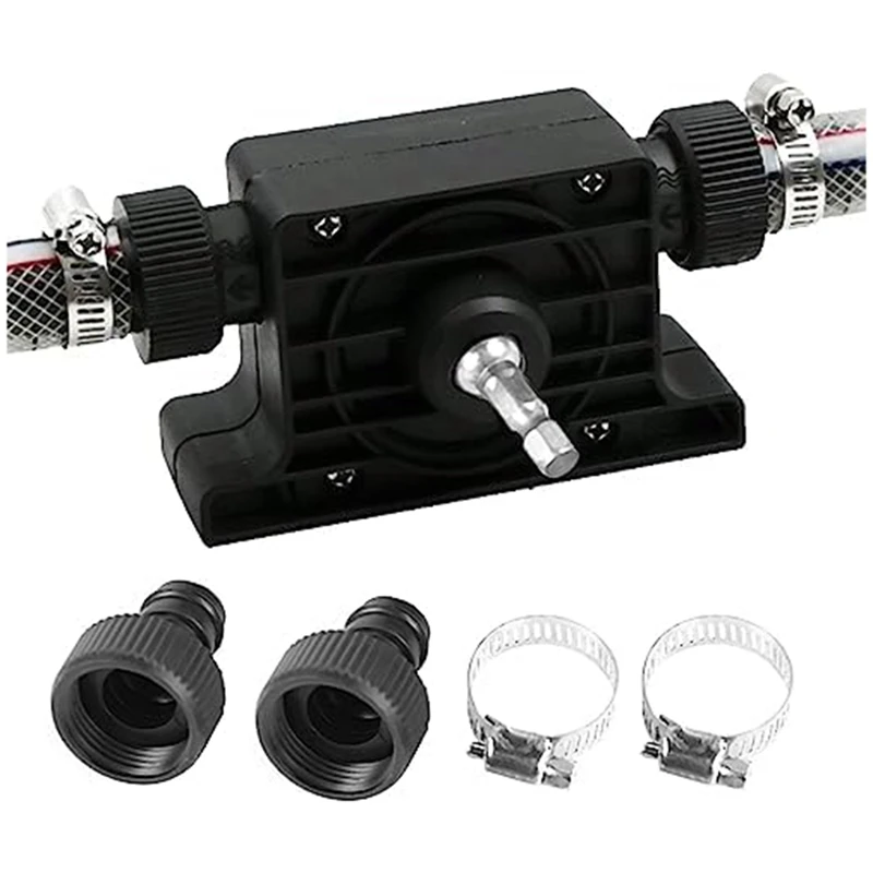 

Automatic Boat Bilge Pump Portable Electric Drill Pump Mini Hand Self-Priming Liquid Transfer Pumps Easy To Use