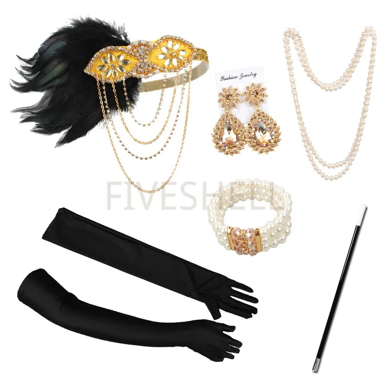 Flapper Costume Amazon Great Gatsby Accessories 1920s Accessories