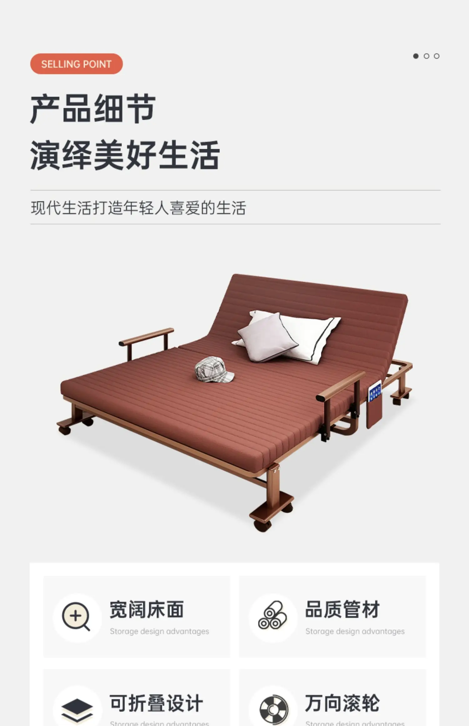 Modern Patio Single Bed Folding King Size Metal Kawaii Beauty Bed Frame  Girls Nordic Cheap Cama Dobravel Portatil Home Furniture - AliExpress