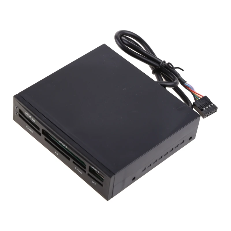 3.5 inch USB SD MMC XD TF Card Reader Internal MS CF MD P9JB 6