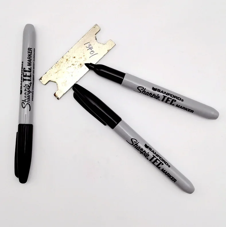 Sharpie T.E.C Trace Element Certified Permanent Markers Black 1mm Aviation Industry Electronics Shipbuilding Metal Paint Pen permanent marker pen marker pens permanent marker permanent markers markers pen art markers paint pen art marker pen