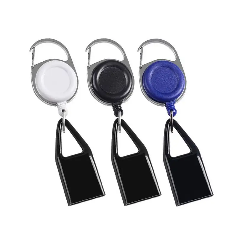 Retractable Keychain Lighter Safe Sleeve Clip