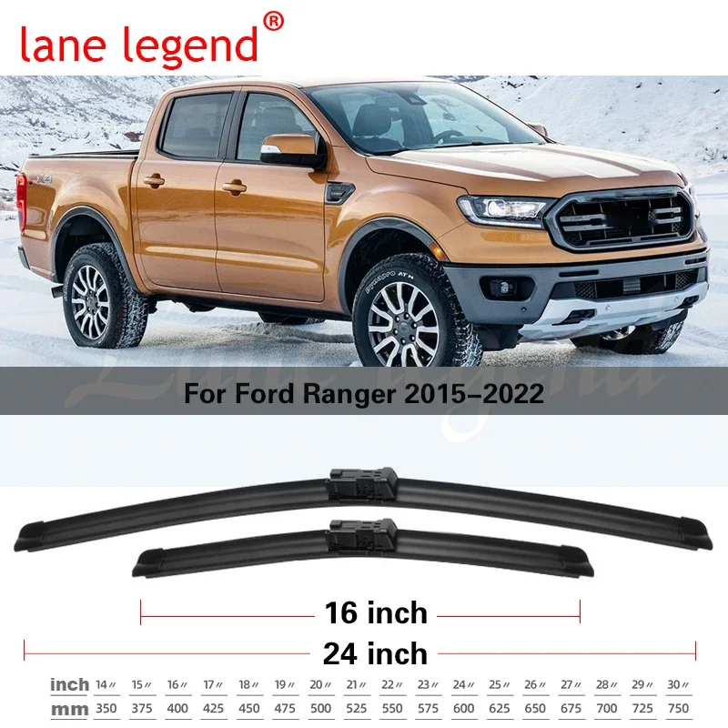 Beam Blade Wipers Set For 2009 Ford Ranger Replacement