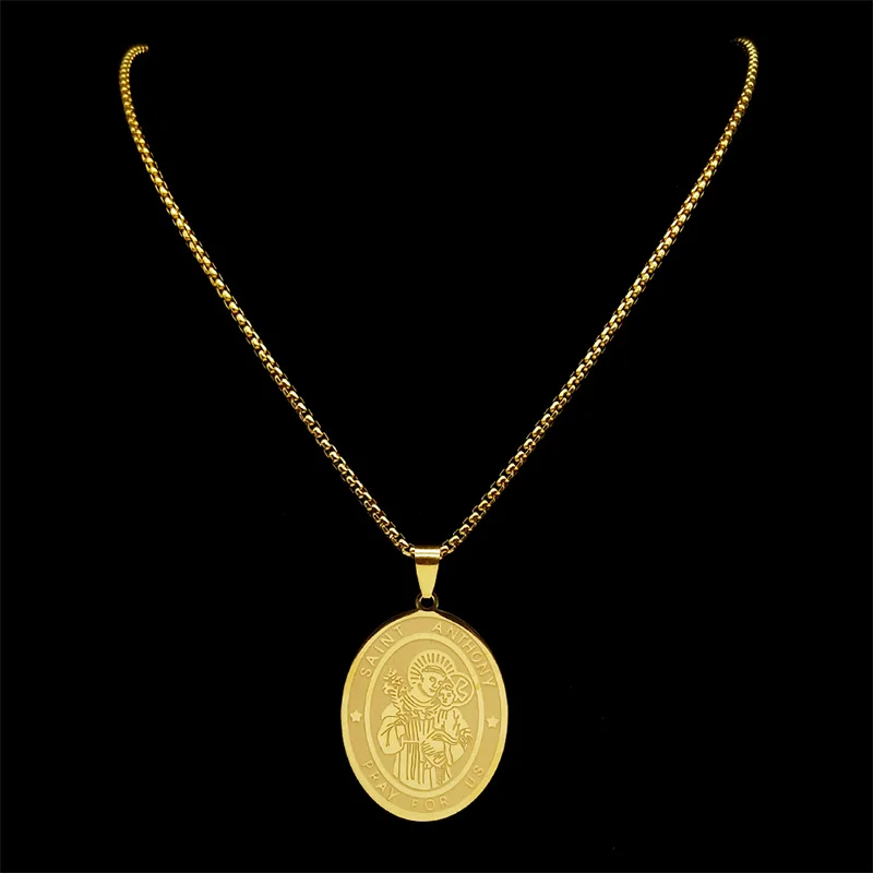 Saint Anthony Prayer Necklace 4
