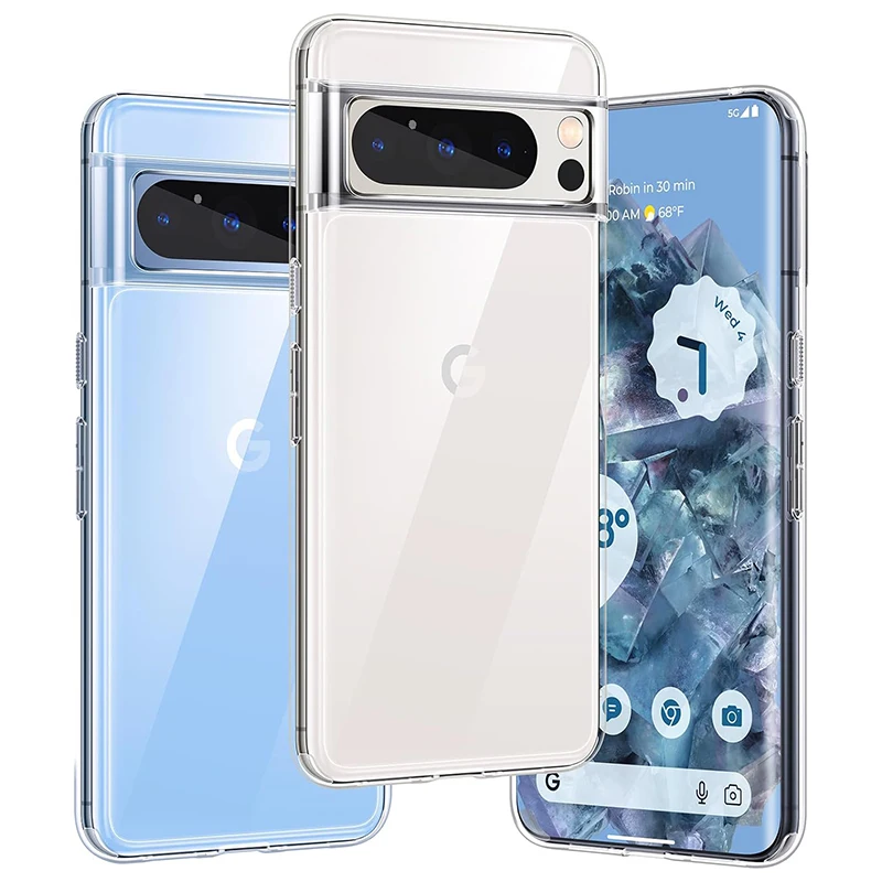 Per Google Pixel 8 Pro Custodia Per Google Pixel 8 Cover Paraurti Posteriore In Silicone Antiurto Ultra Sottile Per Google Pixel 8 Pro Fundas