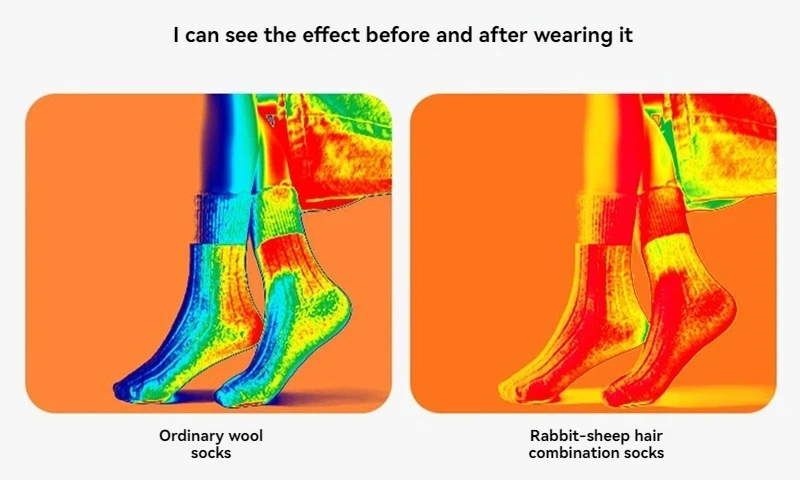 Girls’ Wool Winter Socks