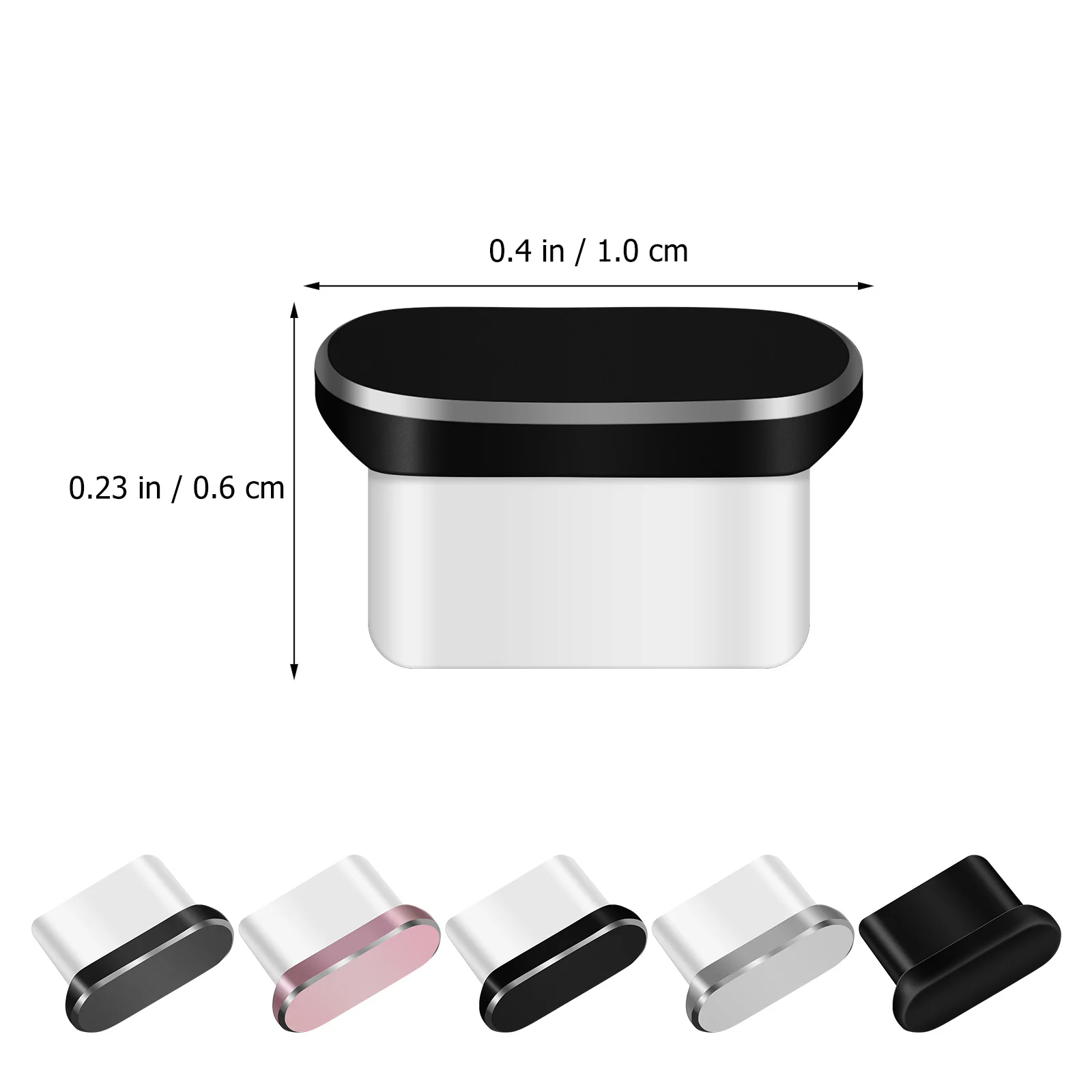 USB C 먼지 플러그 C타입 먼지 커버, 휴대폰 포트 캡 보호대, 대부분의 C타입 휴대폰과 호환 가능