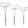 14/16/18cm Stainless Steel Hemostatic Clamp Forceps Straight/Elbow Tips Surgical Forceps Tool Hemostatic Forceps Pliers 1