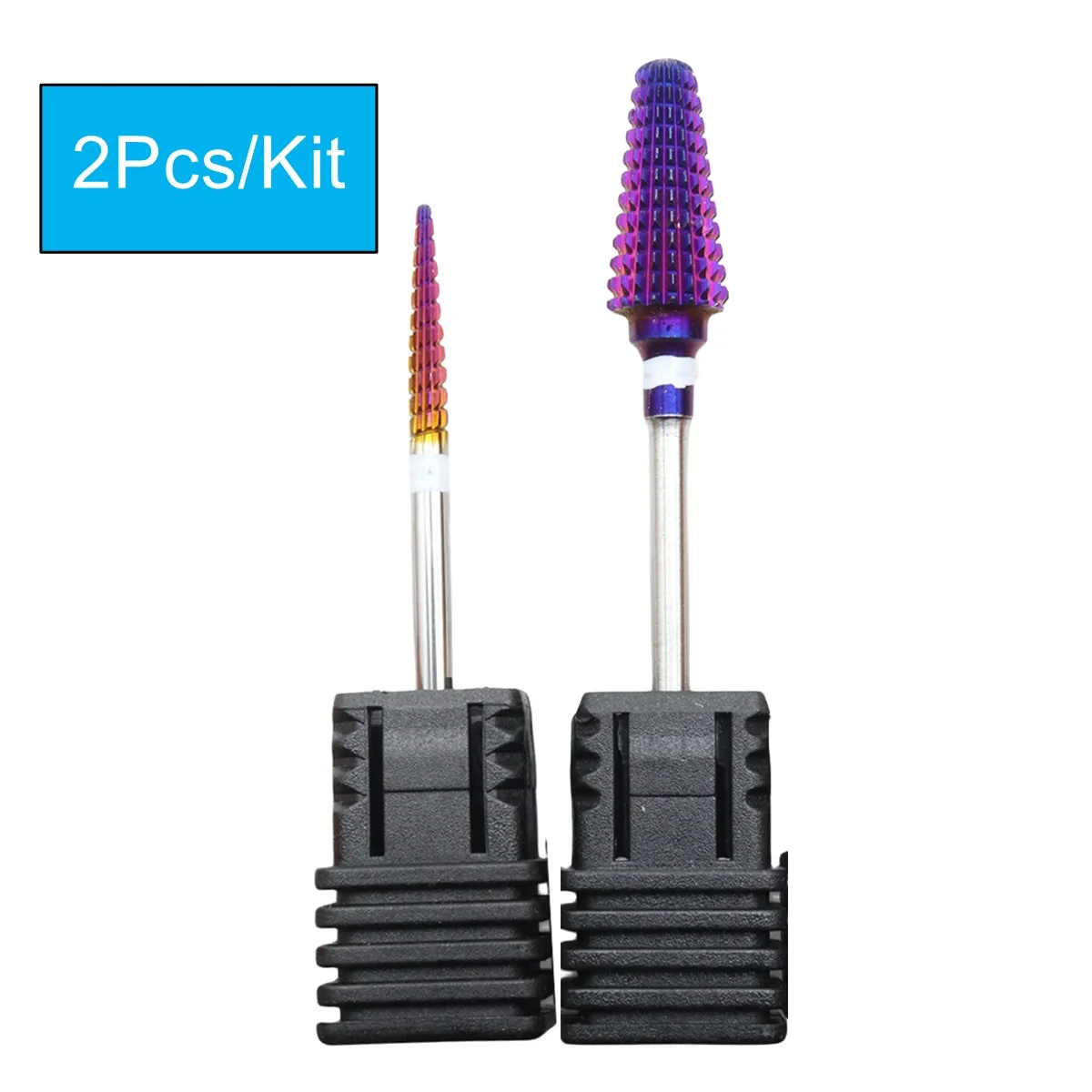 Kit Purple Pro Whole Carbide Nail Drill Bits Nail Art Electric Drill Machine Files Nail Art Tools cut and polish Nail Tools