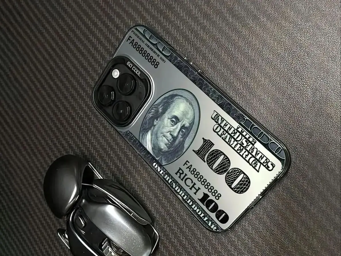 Matte Phone Case with US Dollar Bill Design
