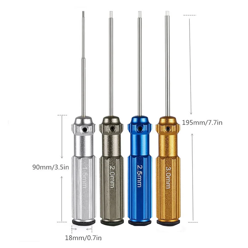 ְ ǰ ȭƼŸ TiNi  ̹ ġ ũ ̹, RC ︮Ϳ 4 ǽ Ʈ 1.5mm/2mm/2.5mm/3.0mm