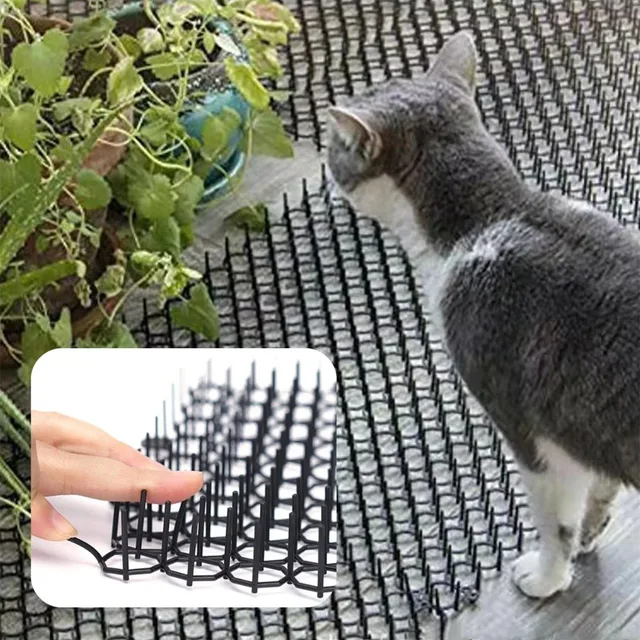 1Pc Anti-Cat Spikes Mat Anti-Climbing Fence Balcony Isolation Gardening Anti-Cat Thorn Net Dog Squirrel Repellent Pet Supplies 2