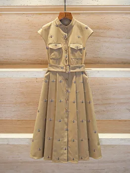 Lussuoso, elegante e squisito, il nuovo abbigliamento casual professionale da donna di fascia alta di quest'anno include un embro estivo di 25 dimensioni