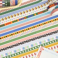 10 Pcss Kawaii Washi Tapes Set Scrapbooking Stickers Supplies Japanese Cute korean stationery Journaling Aesthetic Masking tape 3